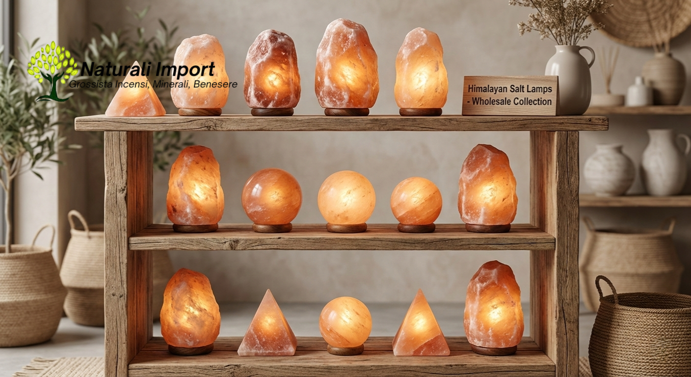 Lampes au sel haut de gamme en gros en Europe – Lampes au sel naturel de l’Himalaya pour les détaillants